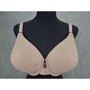Olga by Warner's No Side‎ Effects Collection Underwire Bra  40DD Beige